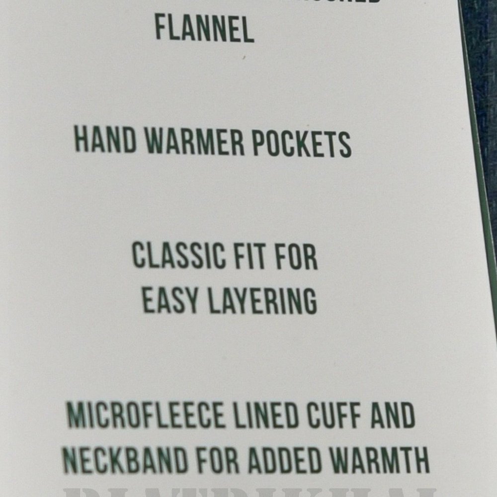 RED NWT Men’s Flannel Shirt Orvis - Picture 10 of 10